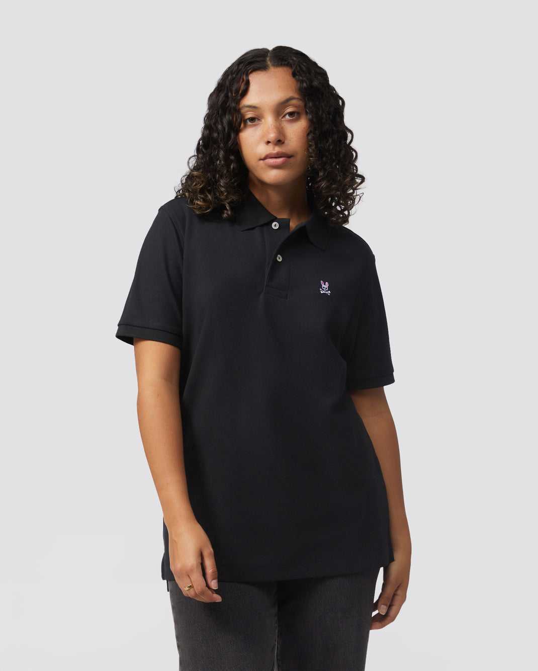 Polos Psycho Bunny Classic Polo Noir Homme | AMH-26410538